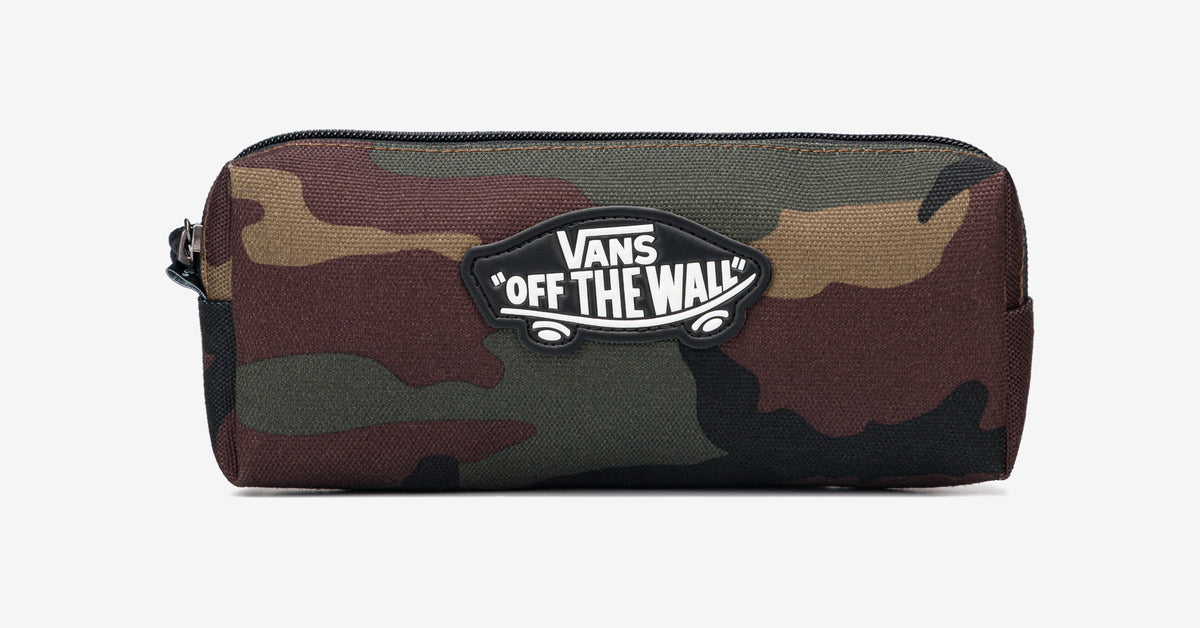 Vans Off The Wall Pencil Pouch – GREY + WILD