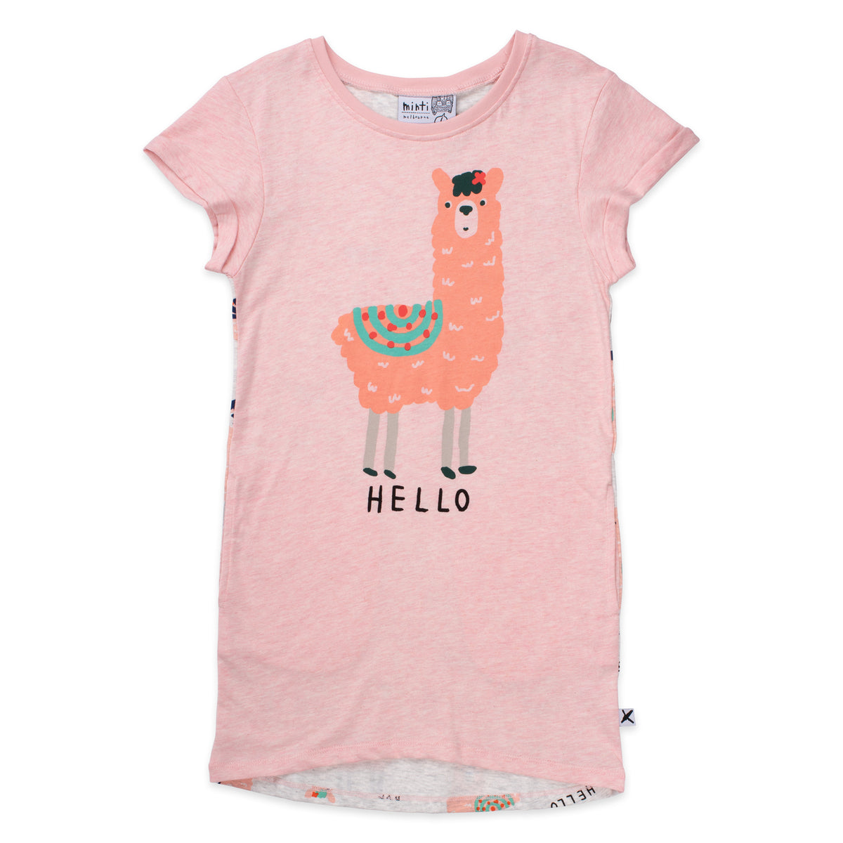 Minti Friendly Llamas Dress - Sorbet – Daisy and Hen