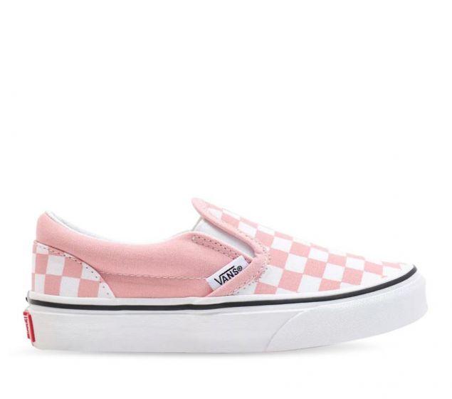 Vans - Checkerboard Pink & White - Youth – GREY + WILD